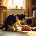 Enriquecimento ambiental para gatos.