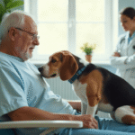 Cães Detectam Doenças pelo Olfato: Beagle farejando doença.