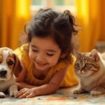 Raças de Cães e Gatos Ideais para Crianças.